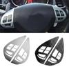 O Cruise Control Button Steering Wheel Switch Button Sticker Cover Trim For Mitsubishi ASX Lancer Outlander RVR Pajero Sport