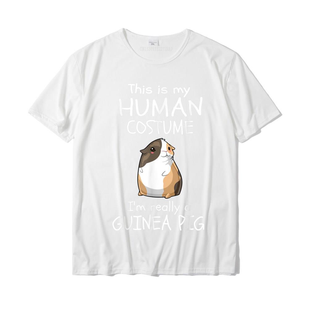 This is My HuUnisex Costume Im Really a Guinea Pig Halloween TShirt Tops T Shirt Funny Printed Cotton Young T Shirts Camisa