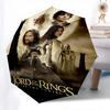 1pc The Lord of the Rings The Two Towers Automatic Folding Umbrella - Compact 8-Rib Design, Durable Plastic & Iron1174L