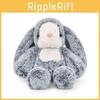 Plush Grey Rabbit Toy Cartoon Animal Stuffed Doll Room Decoration Kids Gift