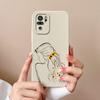 For Redmi Note 10 10T 10S Phone Case Cartoon Liquid Silicone Full Coverage Anti Drop Bumper For Xiaomi Redmi Note10 10 S T Funda