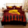 Gunfire Cowboy West Bedding Set Single Twin Double Queen King Cal King Size Bed Linen Set
