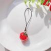 Acrylic Tomato Keychain Adorable Strawberry Bag Keyring Fruit Pendant Keychain, Bag, Mobile Phone Accessory, Birthday Gift