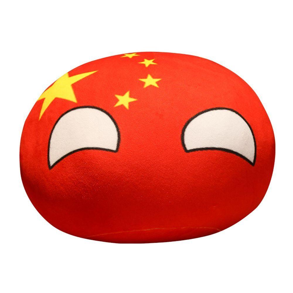 Ball Toy Gift USSR Country Ball Plush Pendant Polandball Plush Keyring Keychain Country Ball Toy