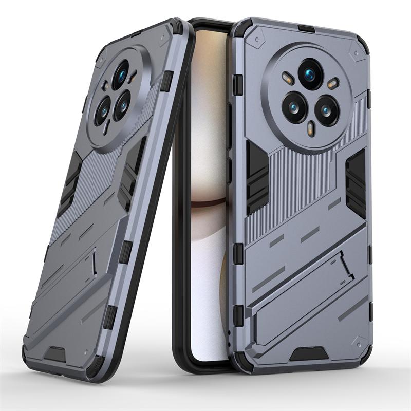 Для OPPO Realme 14 Pro Plus Чехол Крышка Realme 14 Pro Plus Capas PC Противоударный Бампер Задняя Крышка Телефона Держатель Fundas Realme 14 Pro Plus