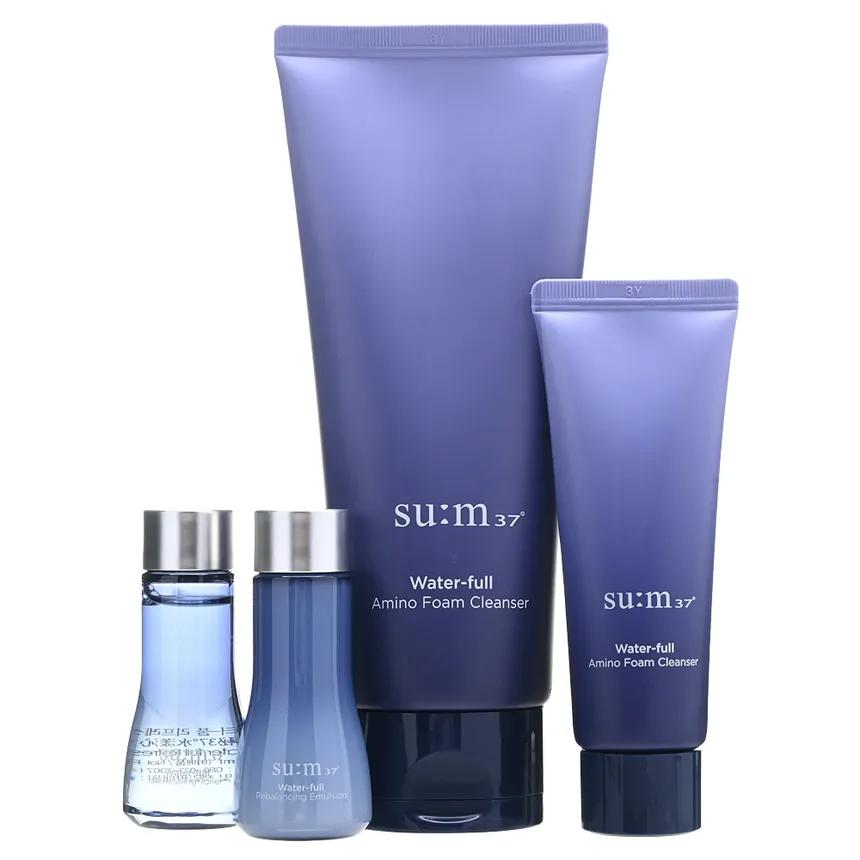 su:m37 Water-full Amino Foam Cleanser Special Set 4 Items, Увлажнение, Корейская косметика, Kbeauty, образец