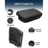 Center Console Cover For Toyota Tundra Accessories 2007-2013 & Toyota Sequoia 2008-, Vinyl Leather Car Armrest Protector, Anti-Scratch, Black