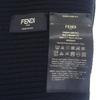 Fendi FXQ994AJE6 Вязаная шапка черная шерсть мужская