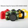 Waterproof Camera Bag for Canon EOS 4000D & Silicone Protective Case for Canon EOS 3000D