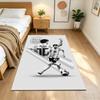 Football Messi Floor Rug Office Rug Design for Bedrooms Outdoor Living Rooms Game Room Anti-slip Rug Office home decor