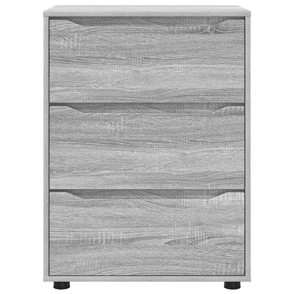 Storage Cabinet Grey Sonoma 60 x 48 x 81 cm
