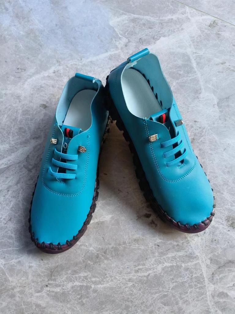 Женские повседневные туфли на мягкой подошве 2024 года, осень - большой размер