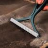 Pet Hair Wiper Brush Ergonomic Handle Anti-Slip Sofa Carpet Car Seat Cleaner Dog Cat Hair Grooming Tool