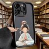 Медитирующая девушка в традиционном одеянии Противоскользящий TPU чехол для телефона для Xiaomi Redmi Note 15 14 13 12 11 10 9 Pro Полностью защитный чехол