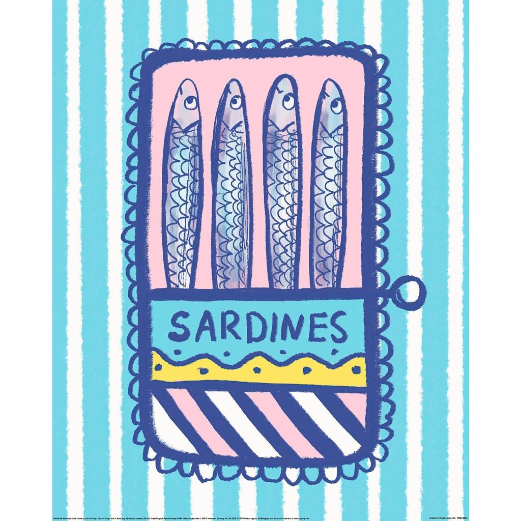 Studio Dolci Sardines II Print