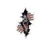 Car Sticker Horror Characters Skull Force Open From Cracked Series Car Styling Automobile Window Body Halloween Decal Decoration