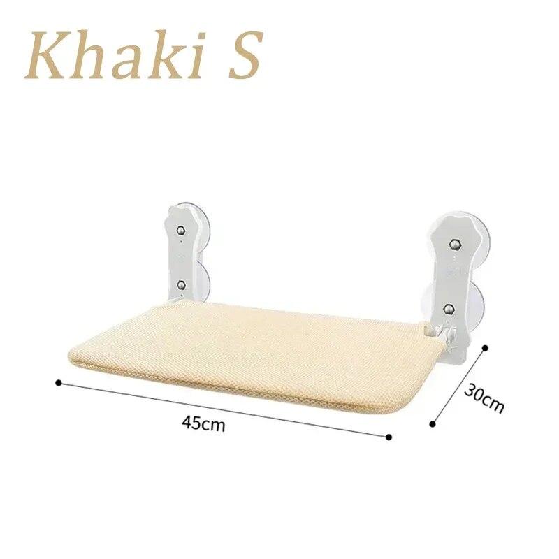 Складной кошачий гамак на четыре сезона, универсальный, бежевый, сетчатый, кошачье гнездо, присоска, оконная, солнцезащитная, подвесная корзина, товары для домашних животных