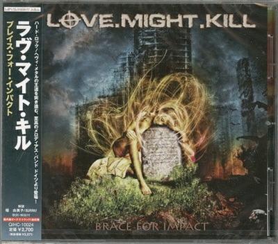 CD LOVE MIGHT KILL - Brace for Impact QIHC10024 Hydrant Music 2011 Япония ObiRock Б/У