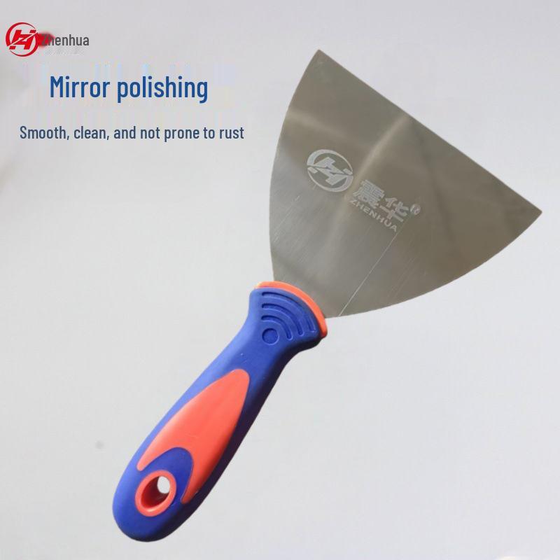 Zhenhua Rustproof 420 Stainless Steel Putty Knife Set: 1" to 6" Corrosion-Resistant Scraper Blades