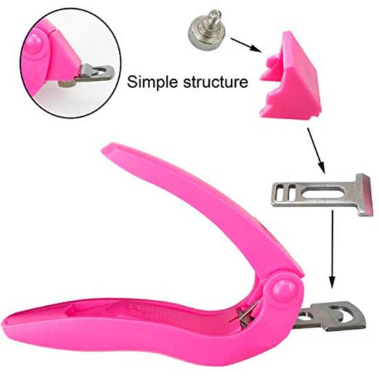 U-образные ножницы для ногтей из нержавеющей стали, машинка для стрижки кутикулы, маникюрный нож