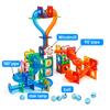 Magplayer Магнитные плитки Цветные оконные магниты Строительные блоки Мячи Marble Run Развивающие игрушки STEM для детей Подарки для малышей
