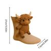 3D Knit Animal Socks Foot Warm Supplies 3D Novelty Knitted Socks for Women Kid Adult Winter Fall Christmas Birthday Indoor Home