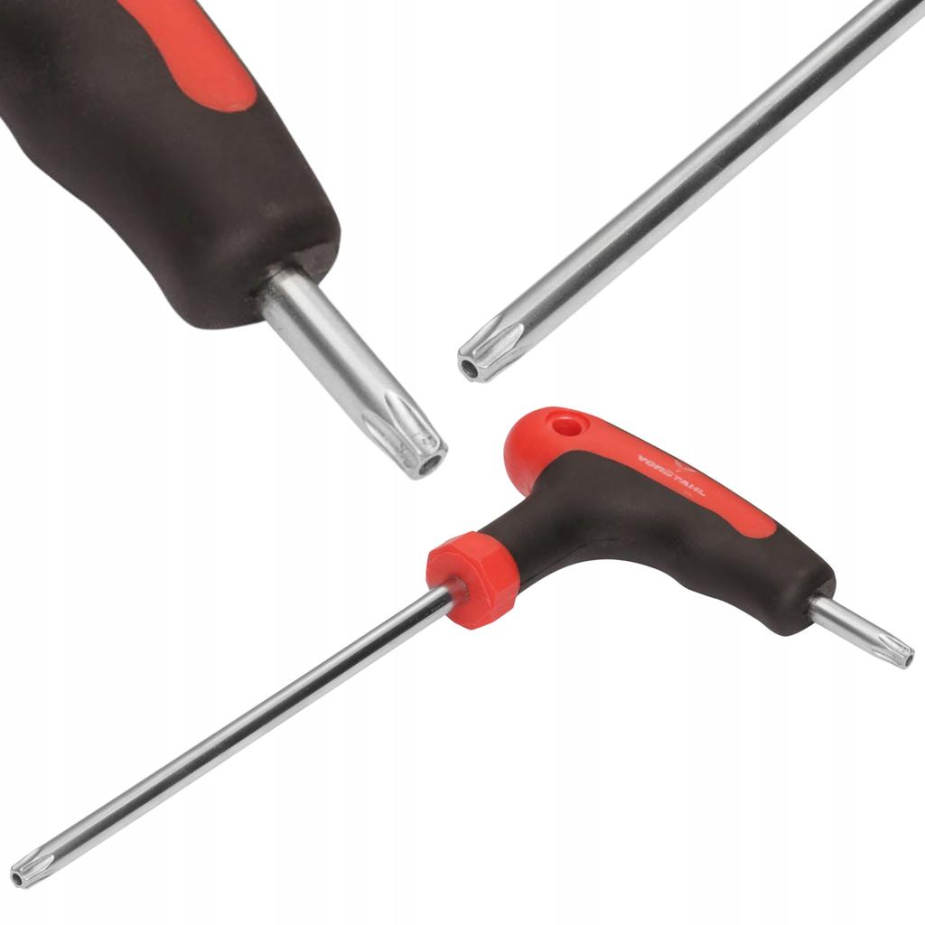 Screwdriver TORX KEY Allen Hardened T-handle Magnet > T7mm < Vorstahl