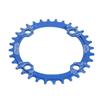 FMFXTR Bike Chainring Bicycle Narrow Wide 104 BCD 32T Round Chainring for Mountain Bike BicycleBlue