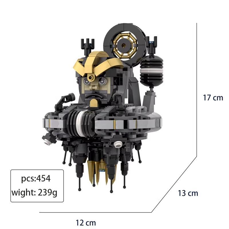 MOC Дом-Лабиринт Туалетная Битва Монитор Легион Туалетов Сбор Итоговый Мальчик Мех Головоломка Сборка Строительные Блоки