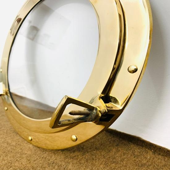 Nautical Ship Boat Window Brass Porthole Glass Marine Porthole Handmade Door Glass Porthole