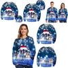 Unisex Ugly Christmas Sweater With Funny Dog Print And Soft Breathable Fabric