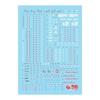 Флуоресцентный!! HG RG EG 1/144 Robot MS Yukisha Detail Up Water Transfer Decal (для RG 1/144 RX-78-2 Вер.2.0 №40 RG-56)