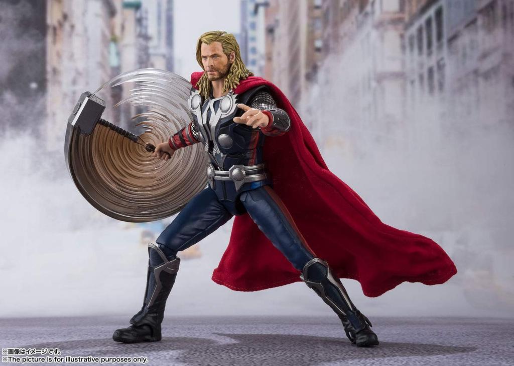 TAMASHII NATIONS Мстители Тор 165 мм окрашенная подвижная фигурка SHFiguarts -AVENGERS ASSEMBLEEDITION- Приблизительно. ПВХ, АБС, ткань