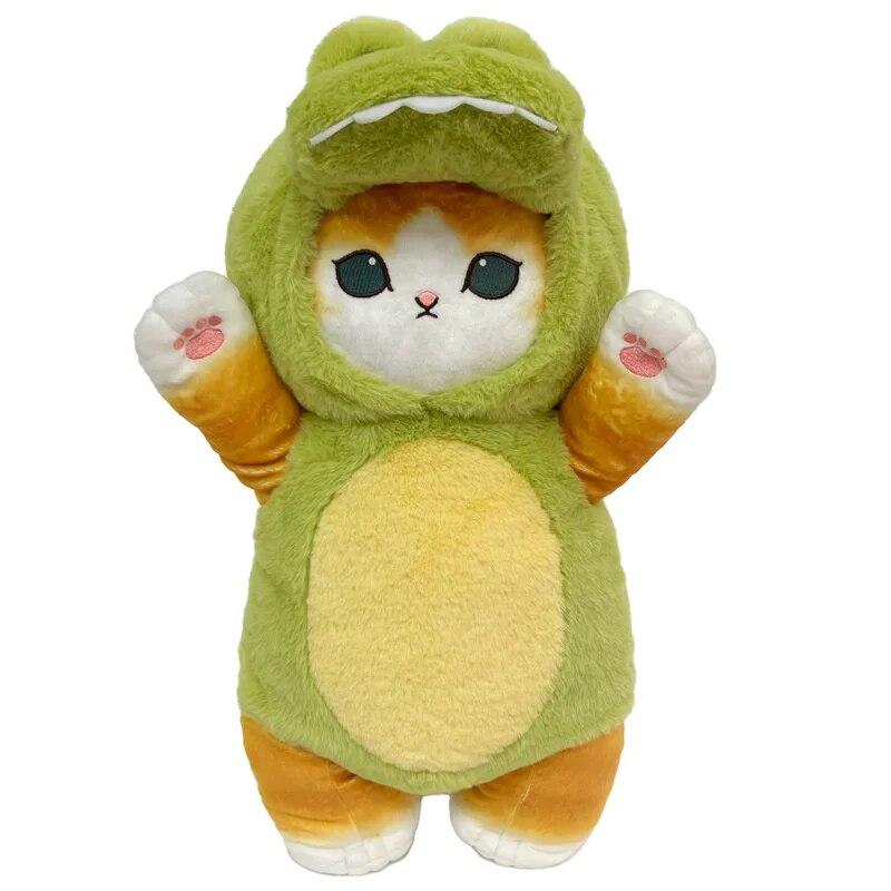 Mofusand1 Cat Plush Cute Cartoon Plushie Cat 50CM Soft Doll Fluffy Stuffed Animal Подушка Navidad Birthday Toys Kids Gifts