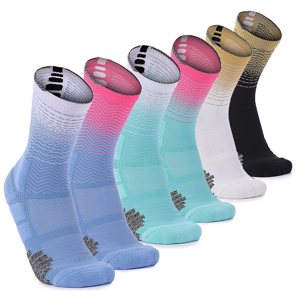 Баскетбольные носки для мужчин и женщин, дышащие футбольные носки, спортивные носки, мягкие спортивные носки