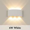 Alluminum LED Wall Lamp 4W/6W/8W IP65 Waterproof Wall Porch Lights Outdoor Lighting Garden Sconce Lamp 85-265V for Bedroom Home Decor