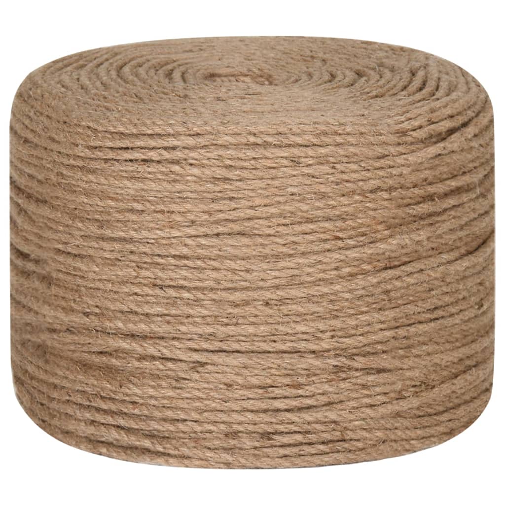 Jute Rope 25 m Length 6 mm Thickness