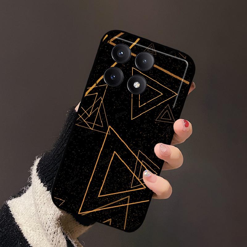 Чехол для Xiaomi Poco X6 Pro Модный Рисунок Мягкий Силиконовый Задний Чехол Для Xiaomi PocoX6 Pro Funda Poco X6Pro Бампер Мультяшный Capa