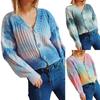 Fashion Women And Winter Printing Knitted Long Sleeve Pullover Sweater Casual Sweater