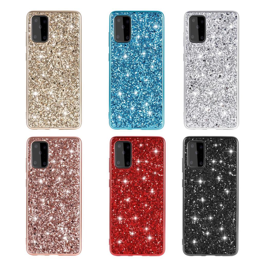 Подходит для Samsung S20 Plus Кожаный чехол для мобильного телефона с блестками S20 Женский противоударный жесткий чехол Японский Корейский Европейский и американский чехол