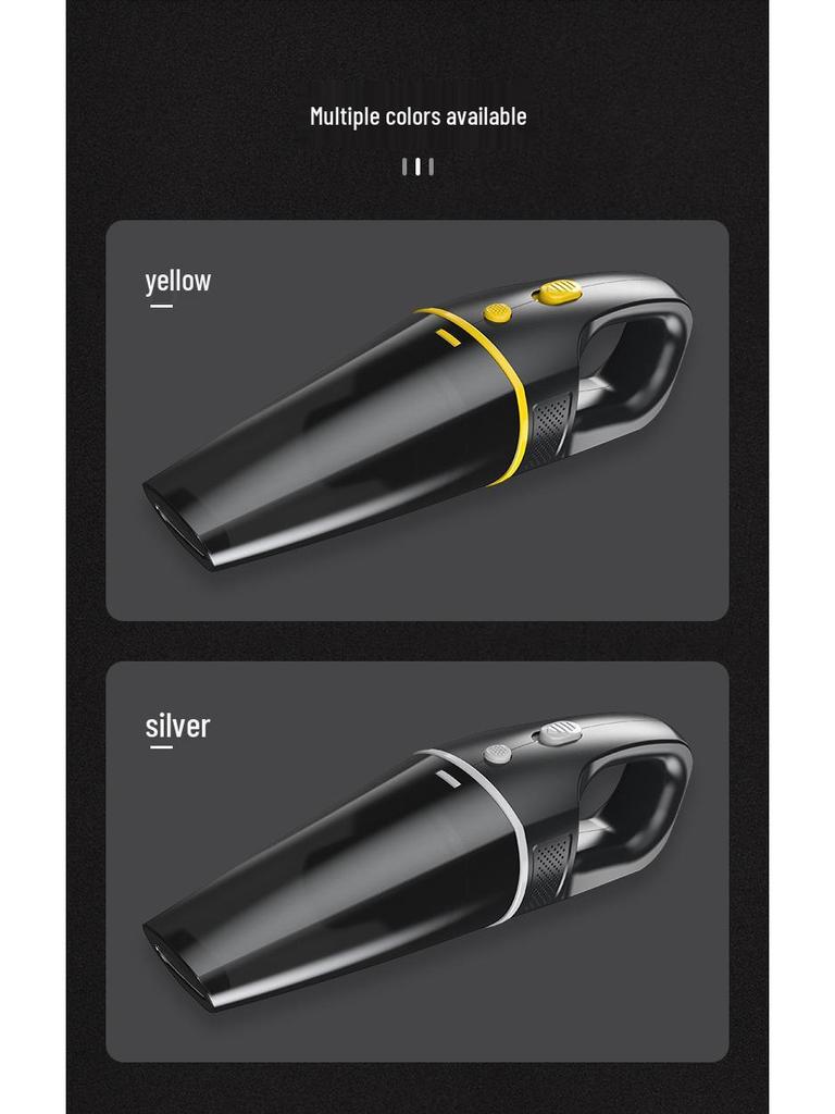 Мини-ручной портативный пылесос высокой мощности двойного назначения для автомобиля и дома