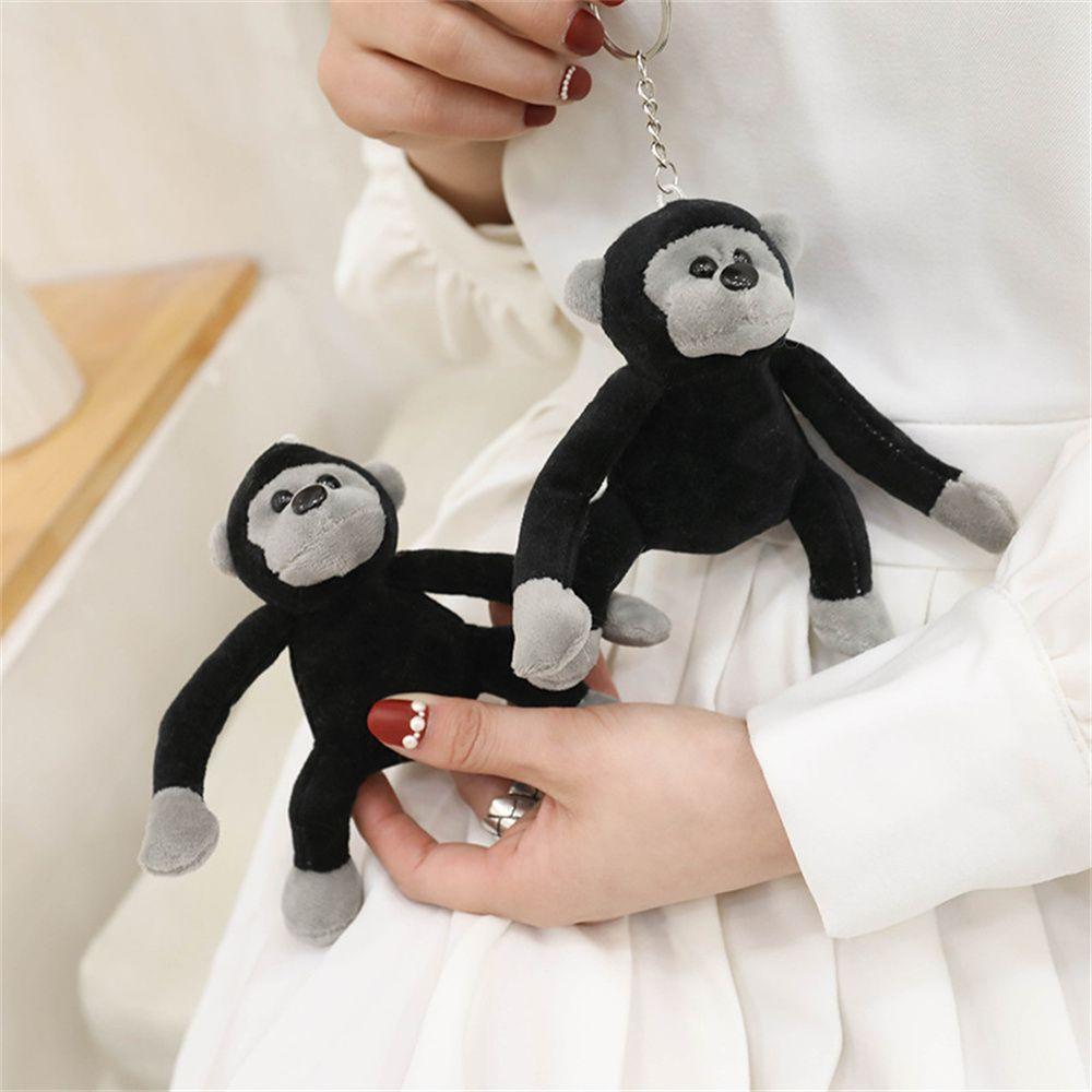for Woman Monkey Key Chain Chimpanzee Plush Dolls Plush Pendant Keychains Doll Plush Gorilla Toy