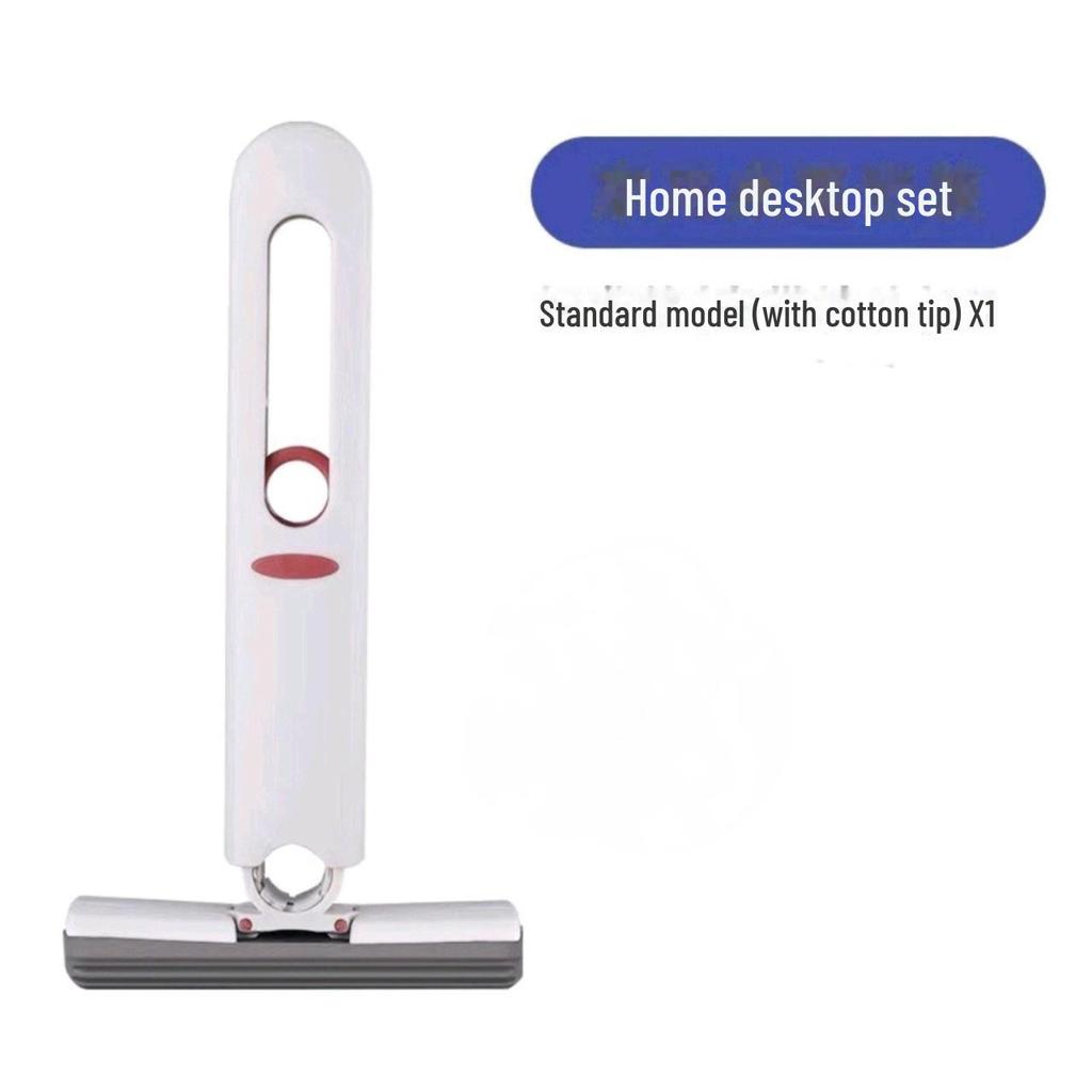 Hangable Desktop Mini Mop: Hands-Free Cleaning, Portable Broom with Strong Water Absorption, Multifunctional
