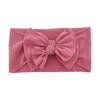 PL Newborn Infant Baby Headband Big Bow Headband Baby Girl Headbands Baby Knotted Bow Headwear