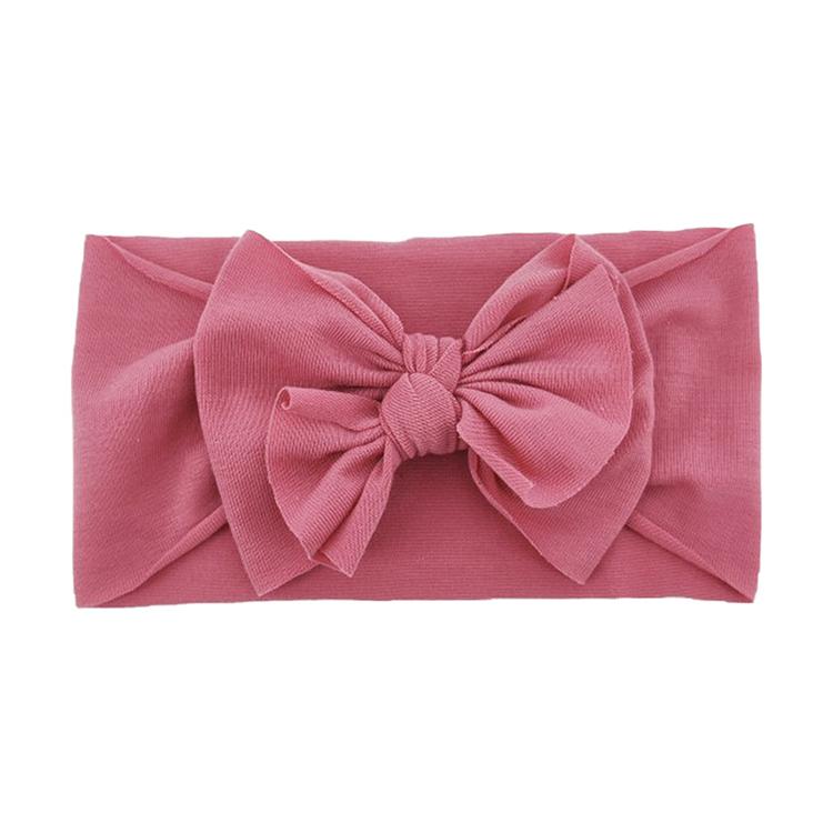 PL Newborn Infant Baby Headband Big Bow Headband Baby Girl Headbands Baby Knotted Bow Headwear