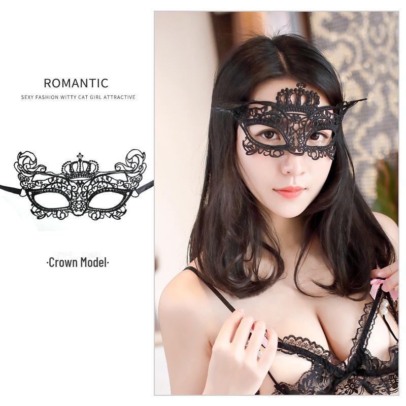 Кружевная маска для глаз Manyan - аксессуары для сексуального нижнего белья SP216-2107