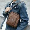 Новая мужская сумка из искусственной кожи на одно плечо, корейская мода, повседневная вертикальная сумка-мессенджер, деловая мужская сумка, мягкая нагрудная сумка