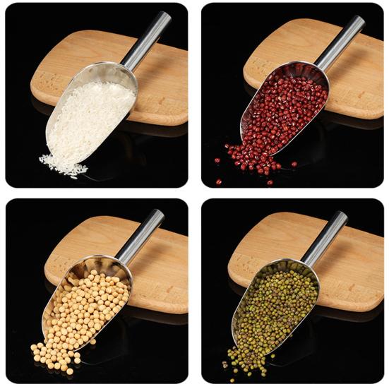 Лопата для льда, лопатка для льда из нержавеющей стали, многоцелевая, утолщенная, нержавеющая, пищевая, конфетная, для кормления домашних животных, лопата для льда