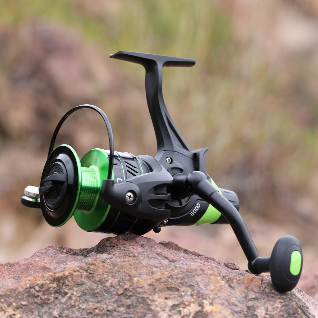 SOUGAYILANG Рыболовные катушки 5.2:Спиннинговое рыболовное колесо с 1 передаточным числом, рыболовные снасти для ловли карпа, рыбалка на открытом воздухе