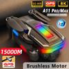 2024 New A11 Max Drone 8K ESC Dual Camera Aerial Aircraft All-round Obstacle Avoidance Brushless Motor WIFI FPV Quadcopter Toy Gift 15000M